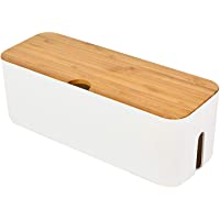 Caja de almacenamiento de cable de gestión de cables- caja de almacenamiento de cable de varias enchufes- cable…